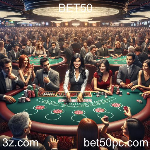 Cassino ao Vivo no BET50: A Experiência de Jogo Definitiva
